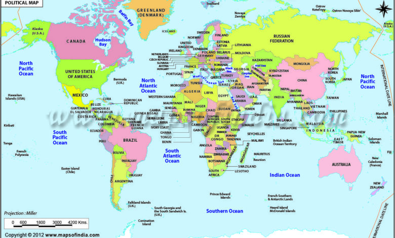 Printable:Dxz9bskhhyk= World Map